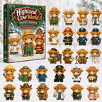 Highland Cow World advent calendar