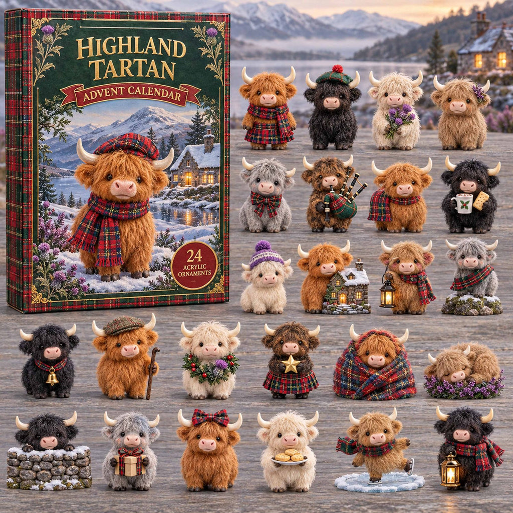 Highland Tartan advent calendar