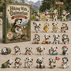 Hiking Dalmatian advent calendar