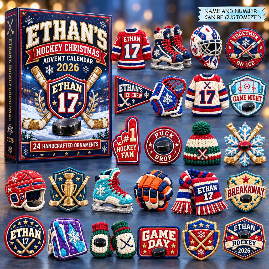 Hockey Christmas advent calendar