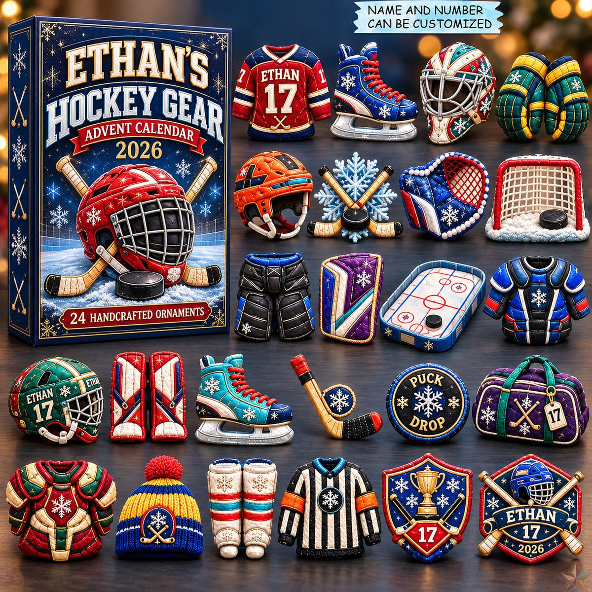 Hockey Gear Collection advent calendar