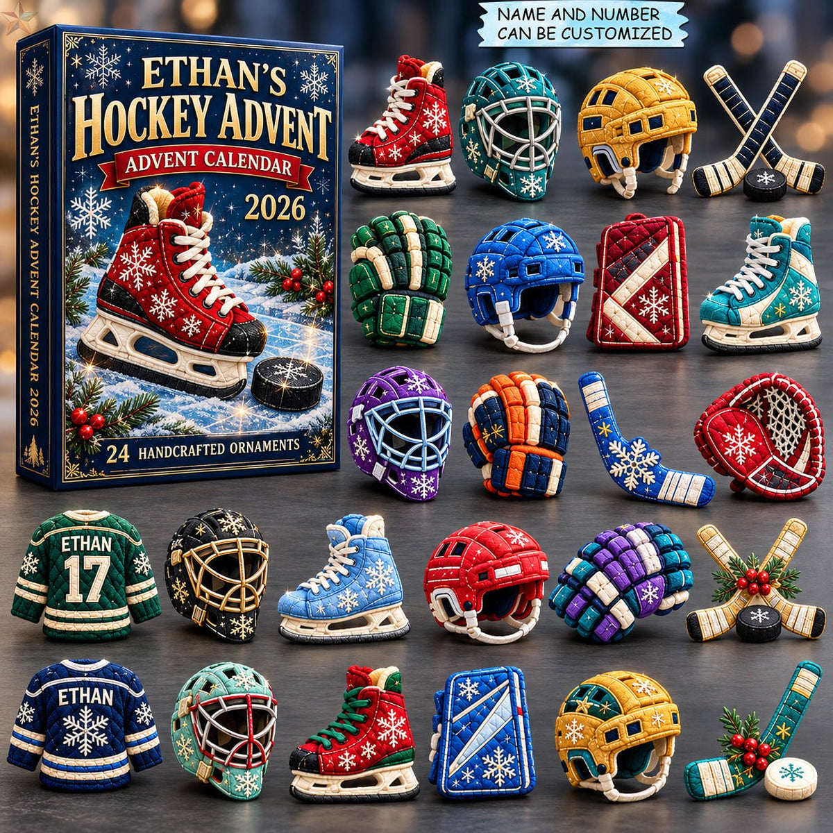 Hockey Winter Gear advent calendar