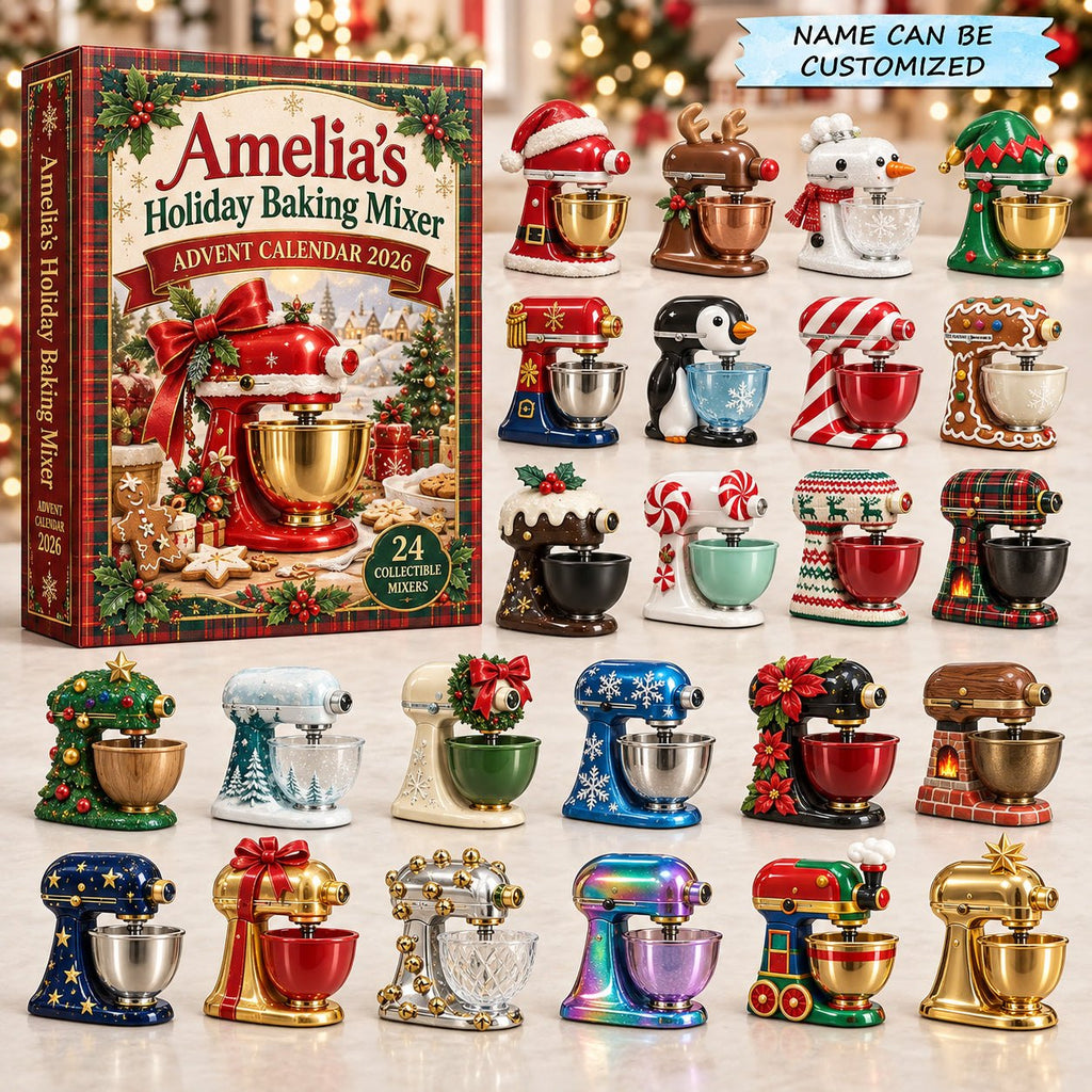 Holiday Baking Mixer advent calendar