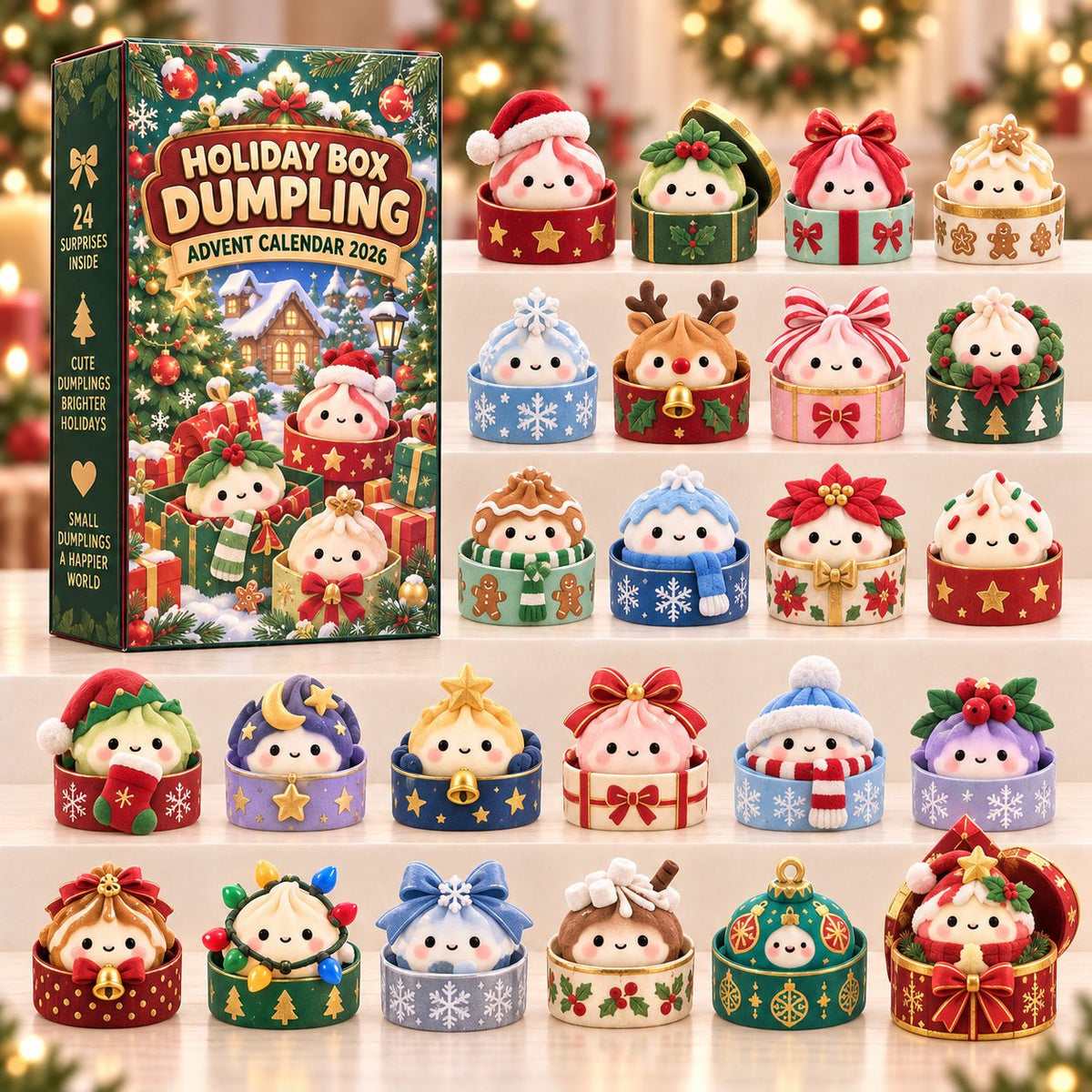 Holiday Box Dumpling advent calendar
