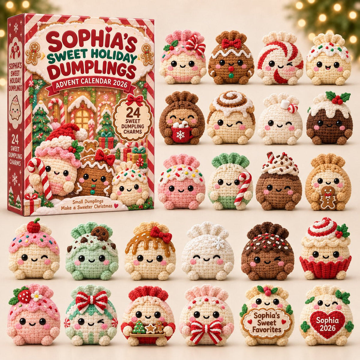 Holiday Dumpling advent calendar
