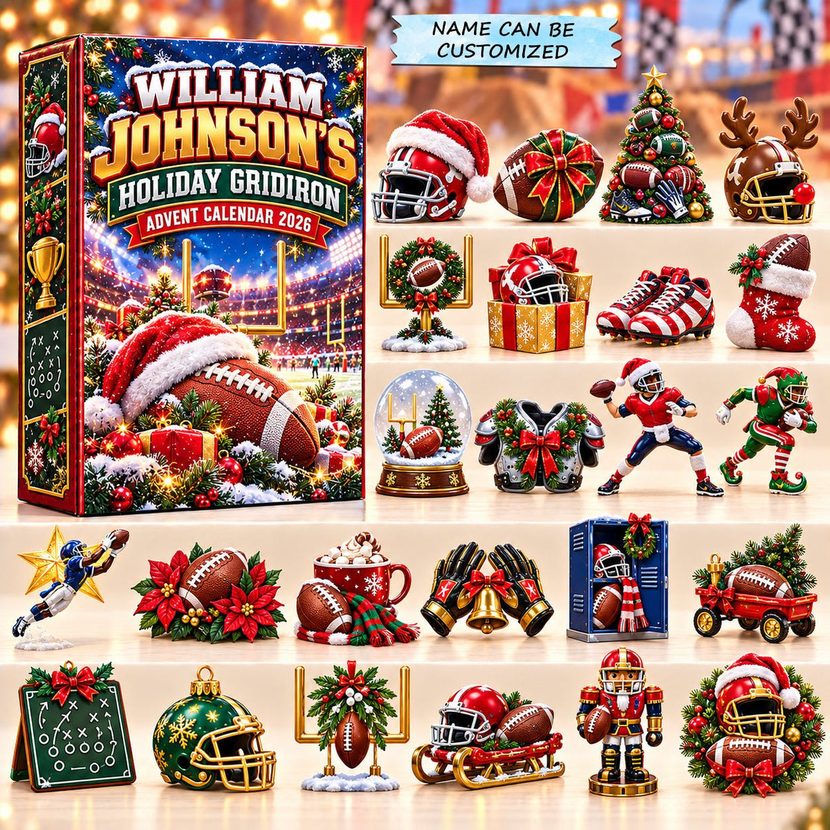 Holiday Gridiron advent calendar