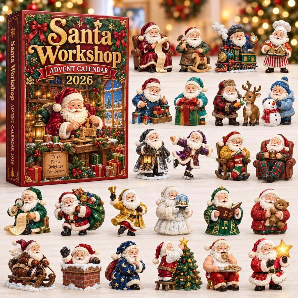 Holiday Jobs Santa Workshop advent calendar