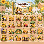 Honey Bee Couple advent calendar