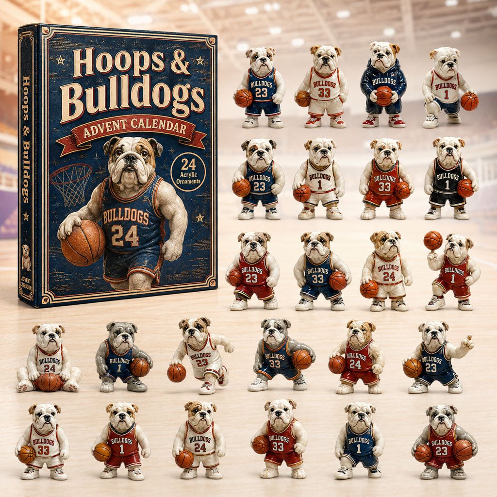 Hoops Bulldog Basketball advent calendar
