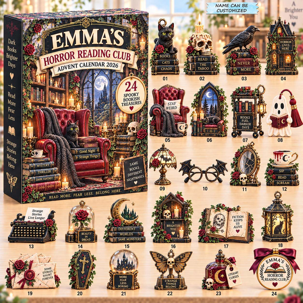 Horror Reading Club advent calendar