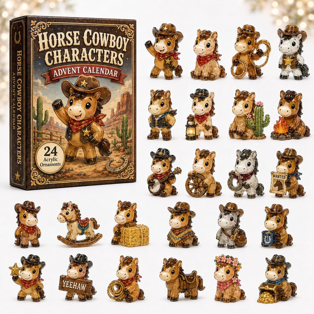 Horse Cowboy advent calendar