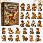 Horse Cowboy advent calendar