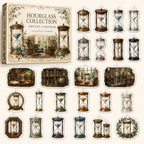 Hourglass Collecting advent calendar box and24 printed acrylic charms