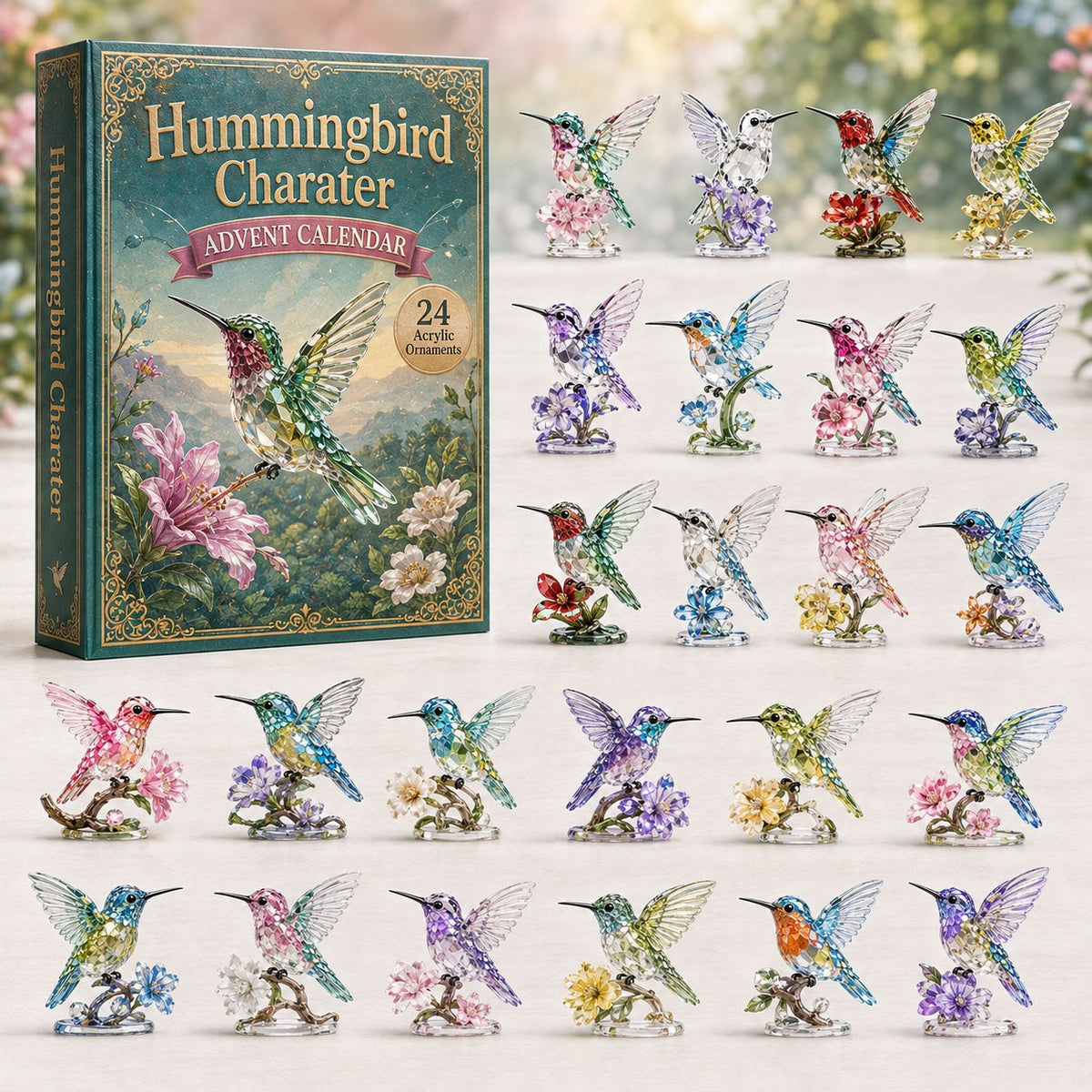 Hummingbird Character advent calendar
