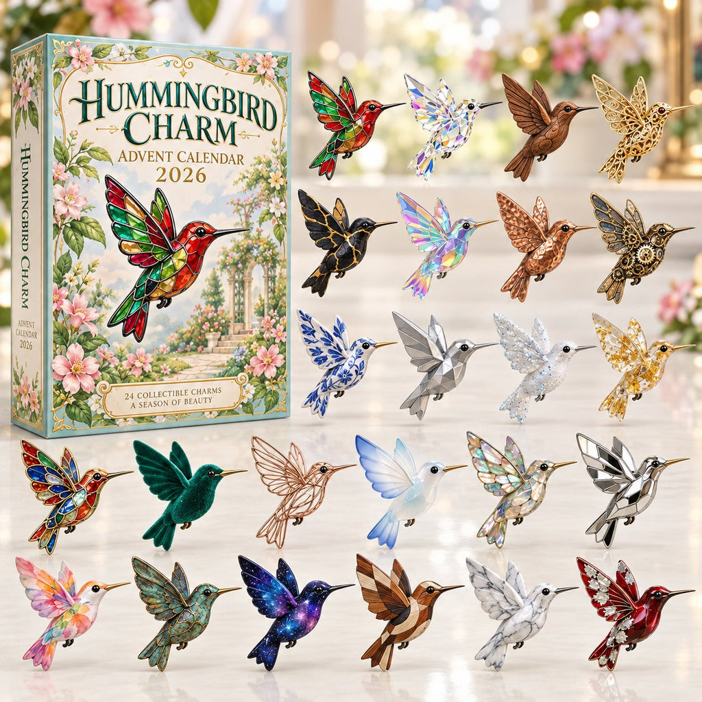 Hummingbird Charm advent calendar