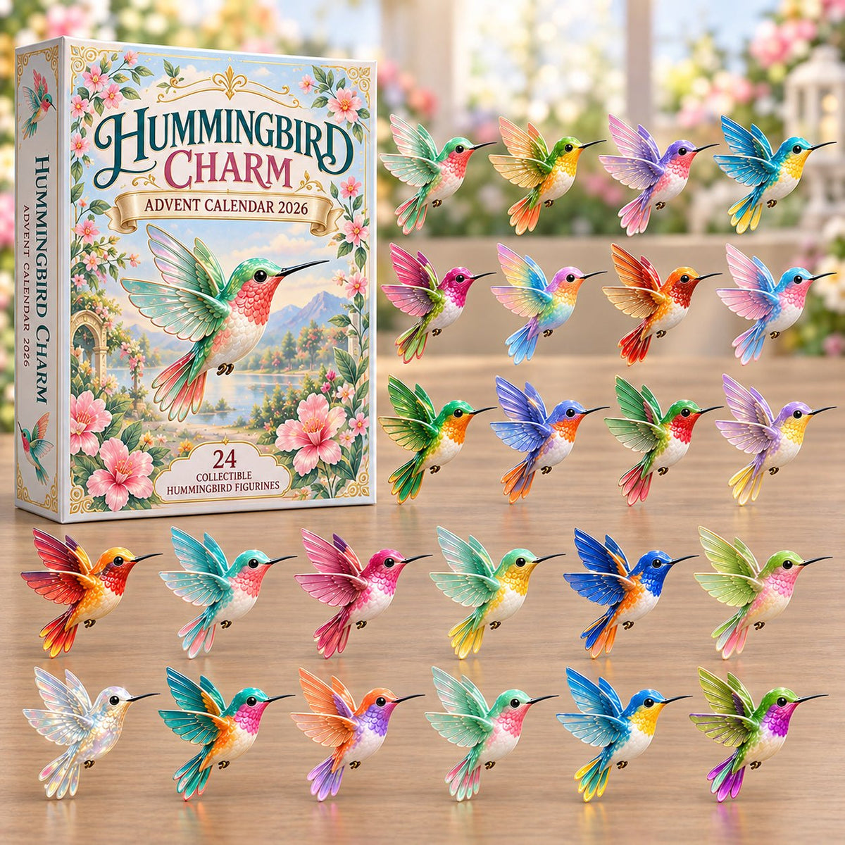 Hummingbird Charm advent calendar
