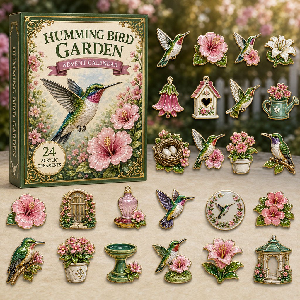 Hummingbird Garden advent calendar