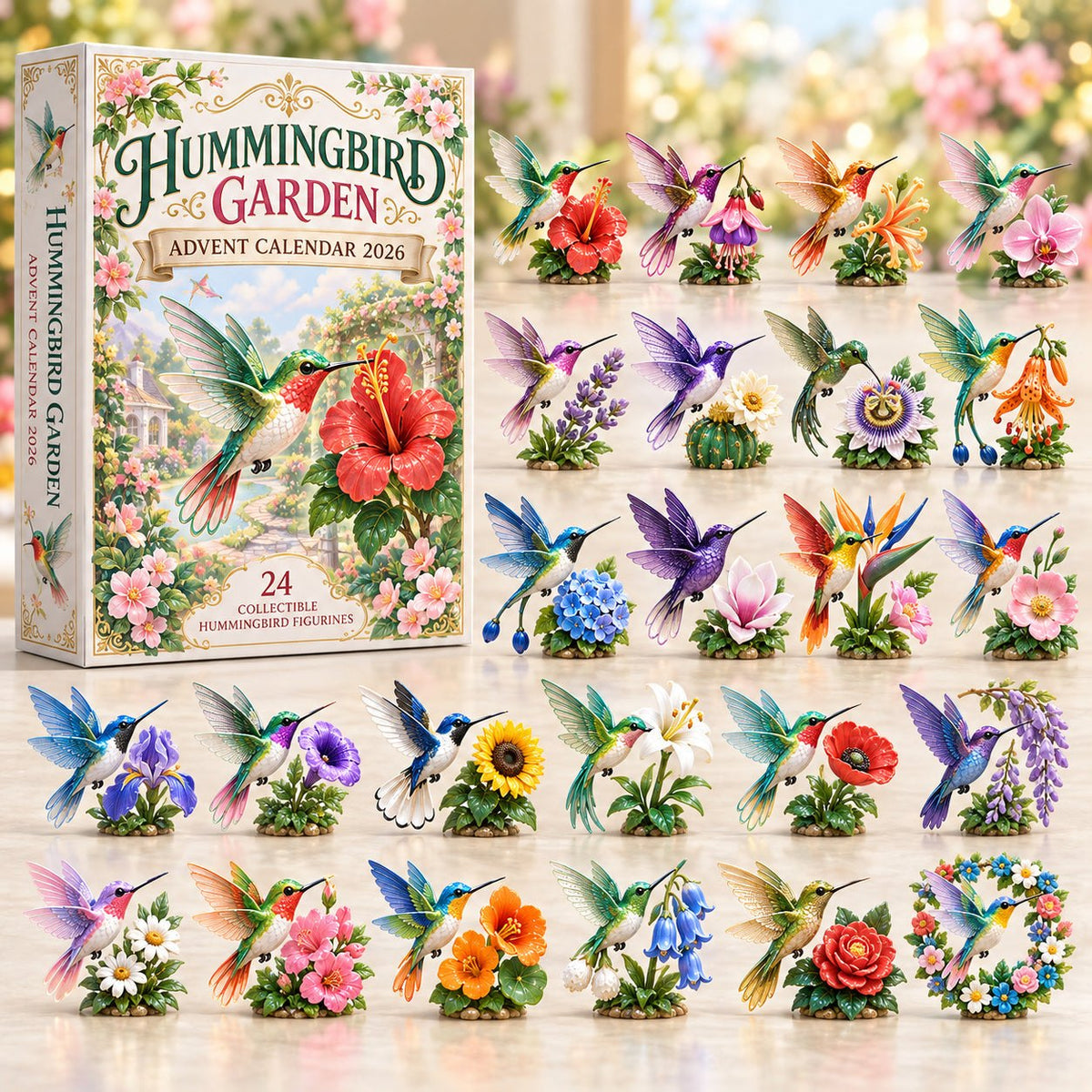 Hummingbird Garden advent calendar