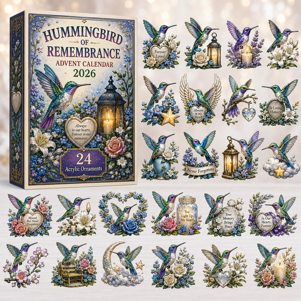 Hummingbird of Remembrance advent calendar