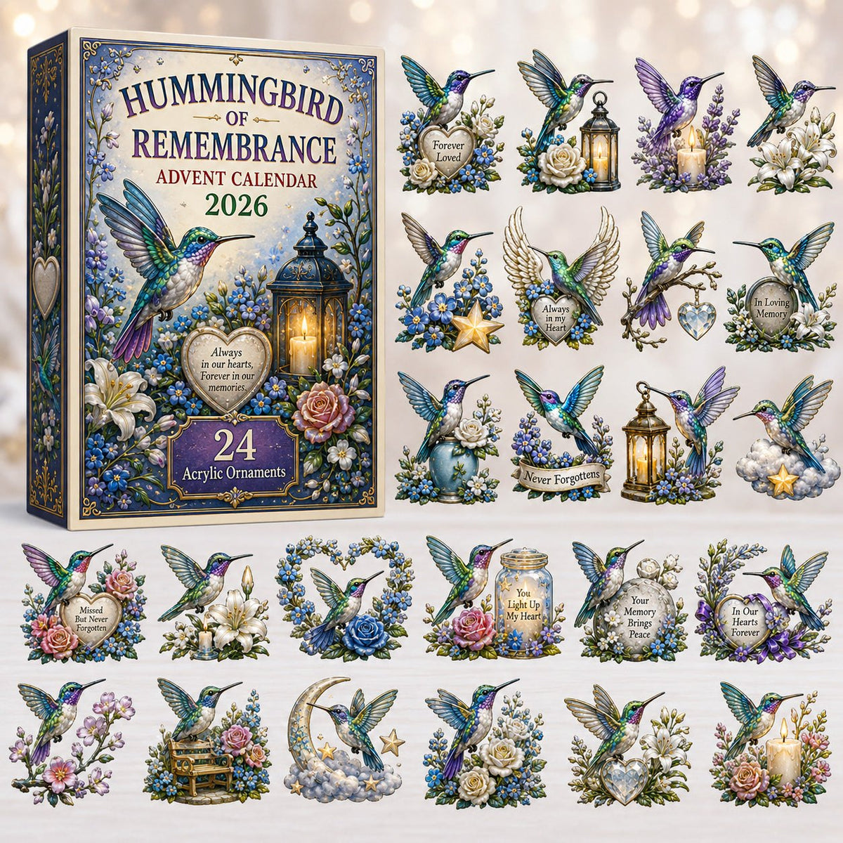 Hummingbird of Remembrance advent calendar