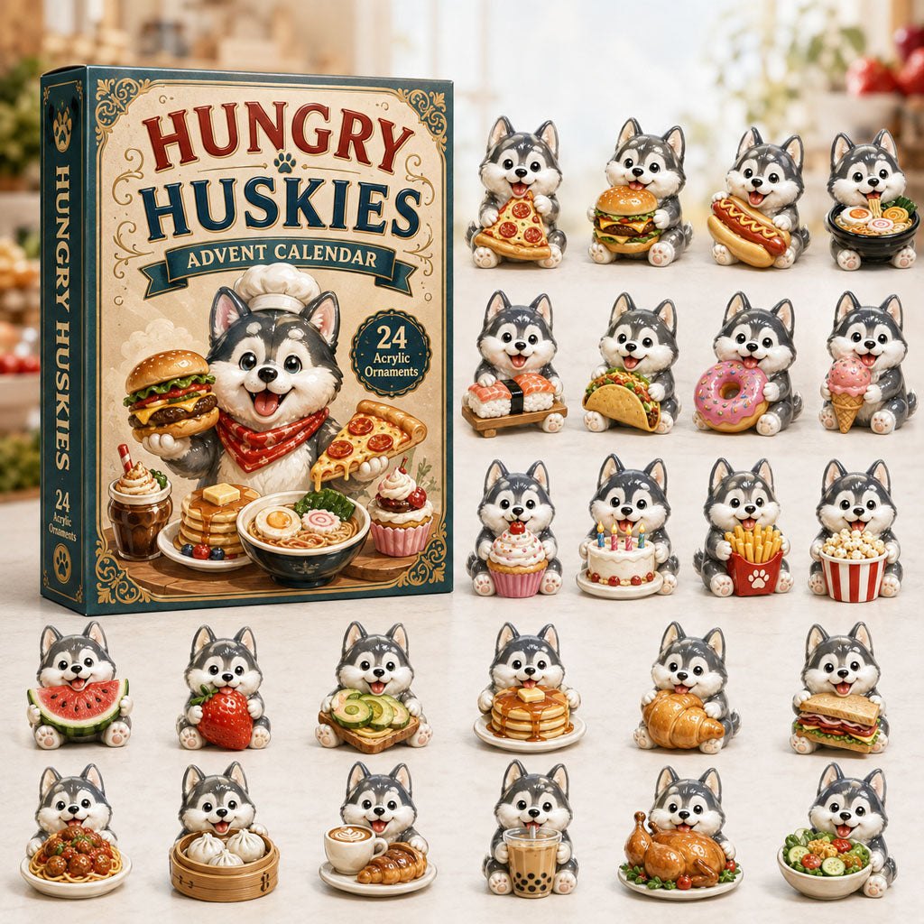 Hungry Huskies advent calendar