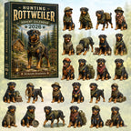 Hunting Rottweiler advent calendar