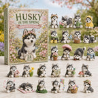 Husky In The Spring advent calendar
