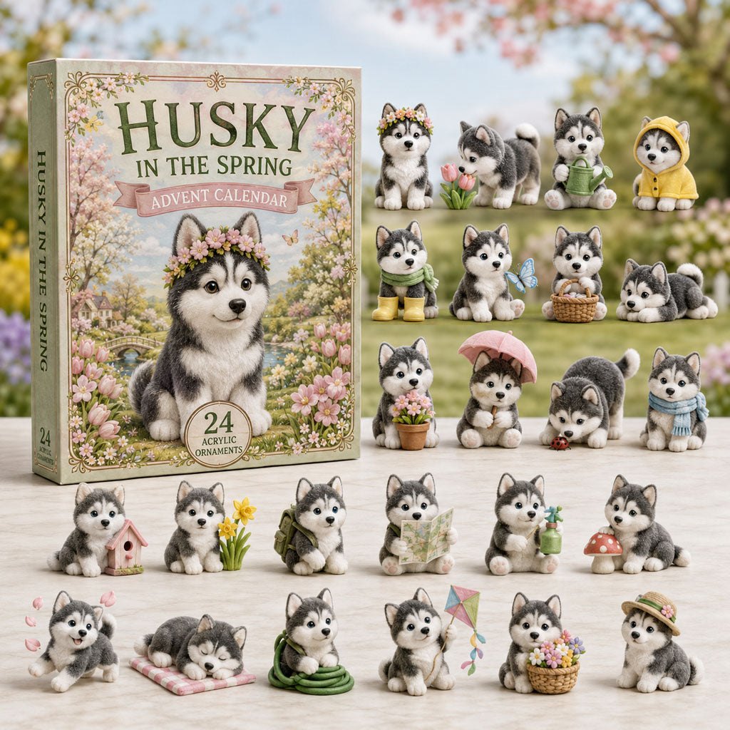 Husky In The Spring advent calendar