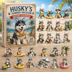 Husky Summer Vacation advent calendar