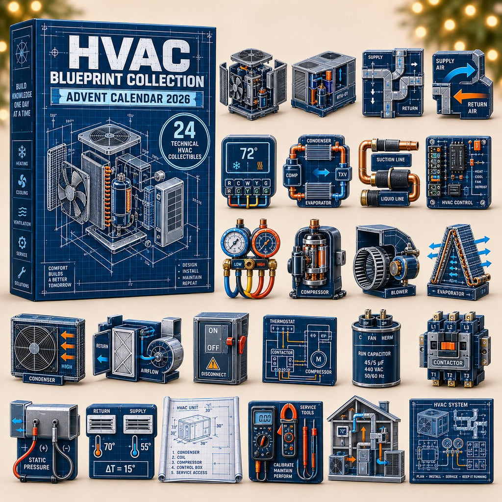 HVAC Blueprint advent calendar