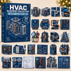 HVAC Blueprint advent calendar