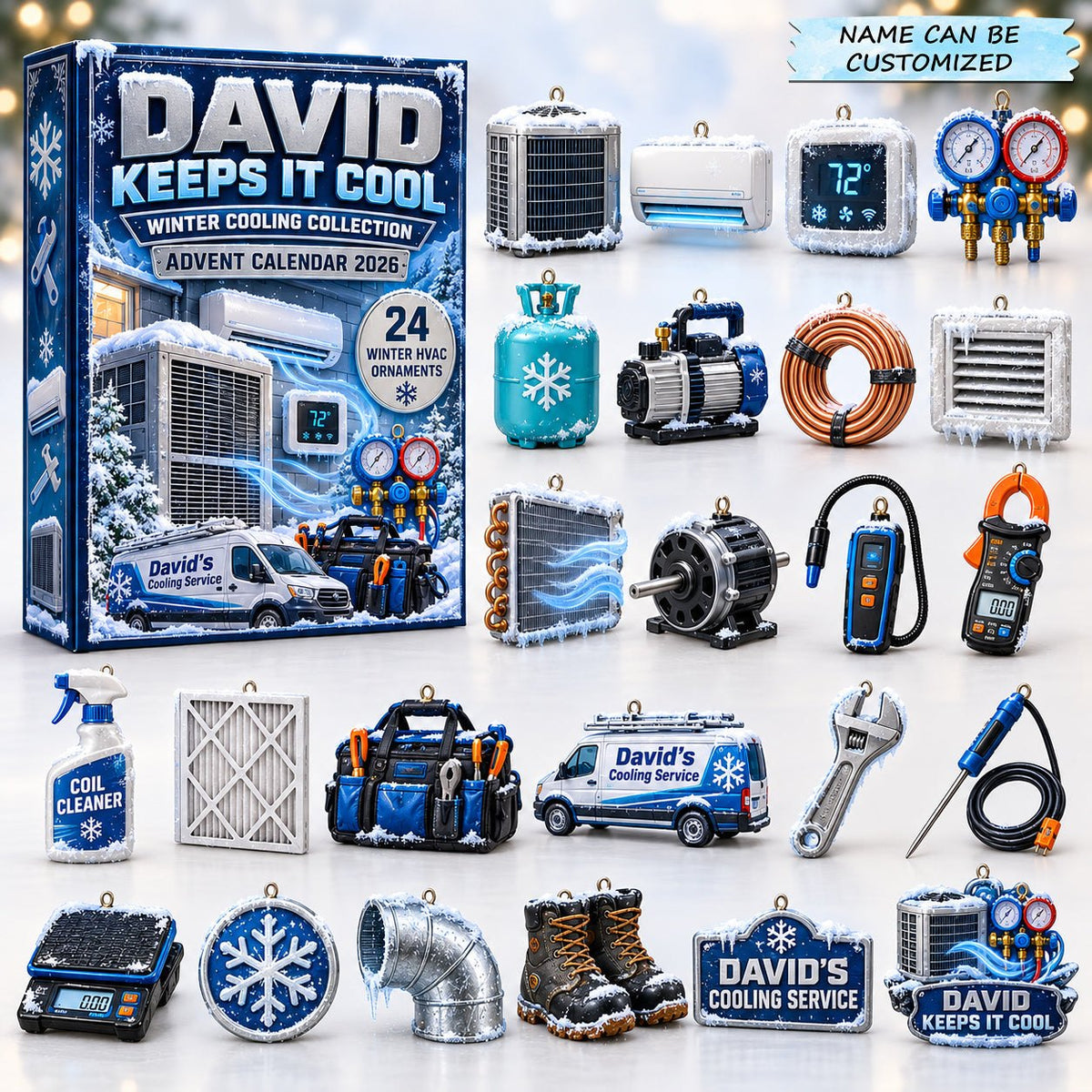HVAC Cooling advent calendar