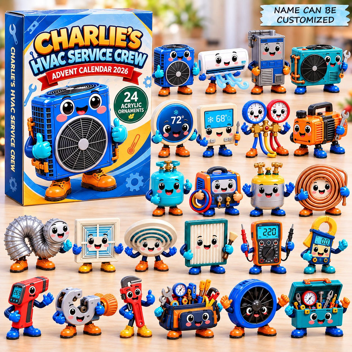 HVAC Crew advent calendar
