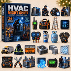 HVAC Night Shift advent calendar