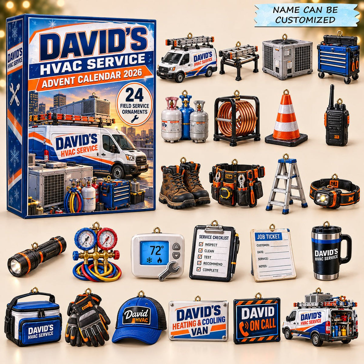 HVAC Service advent calendar