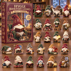 Hygge Bookworm Gnomes advent calendar