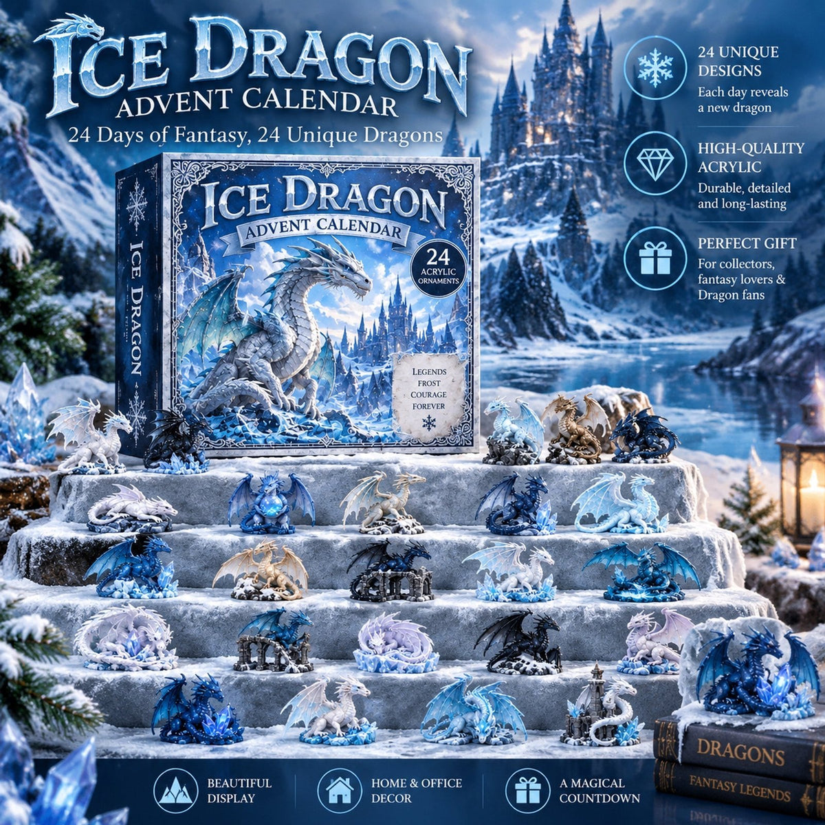 Ice Dragon advent calendar