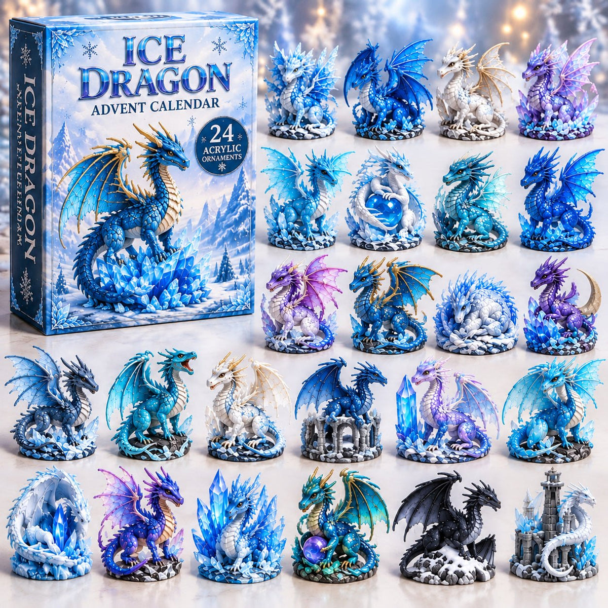 Ice Dragon advent calendar