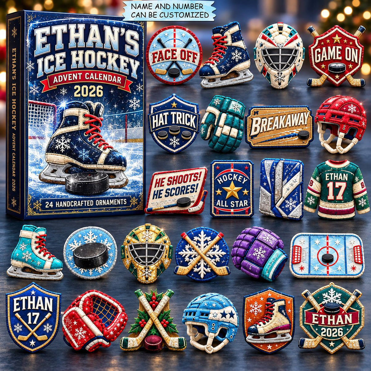 Ice Hockey Game advent calendar