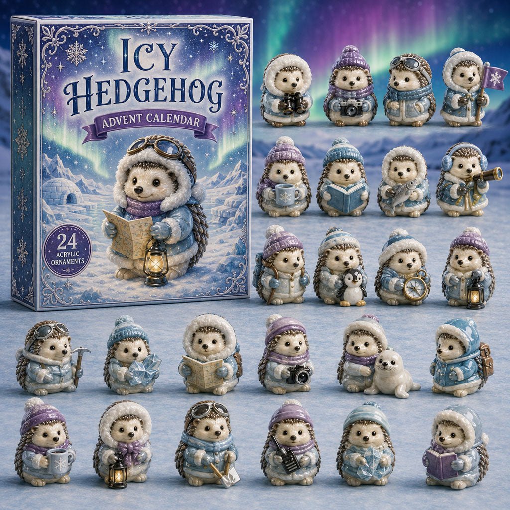 Icy Hedgehog advent calendar