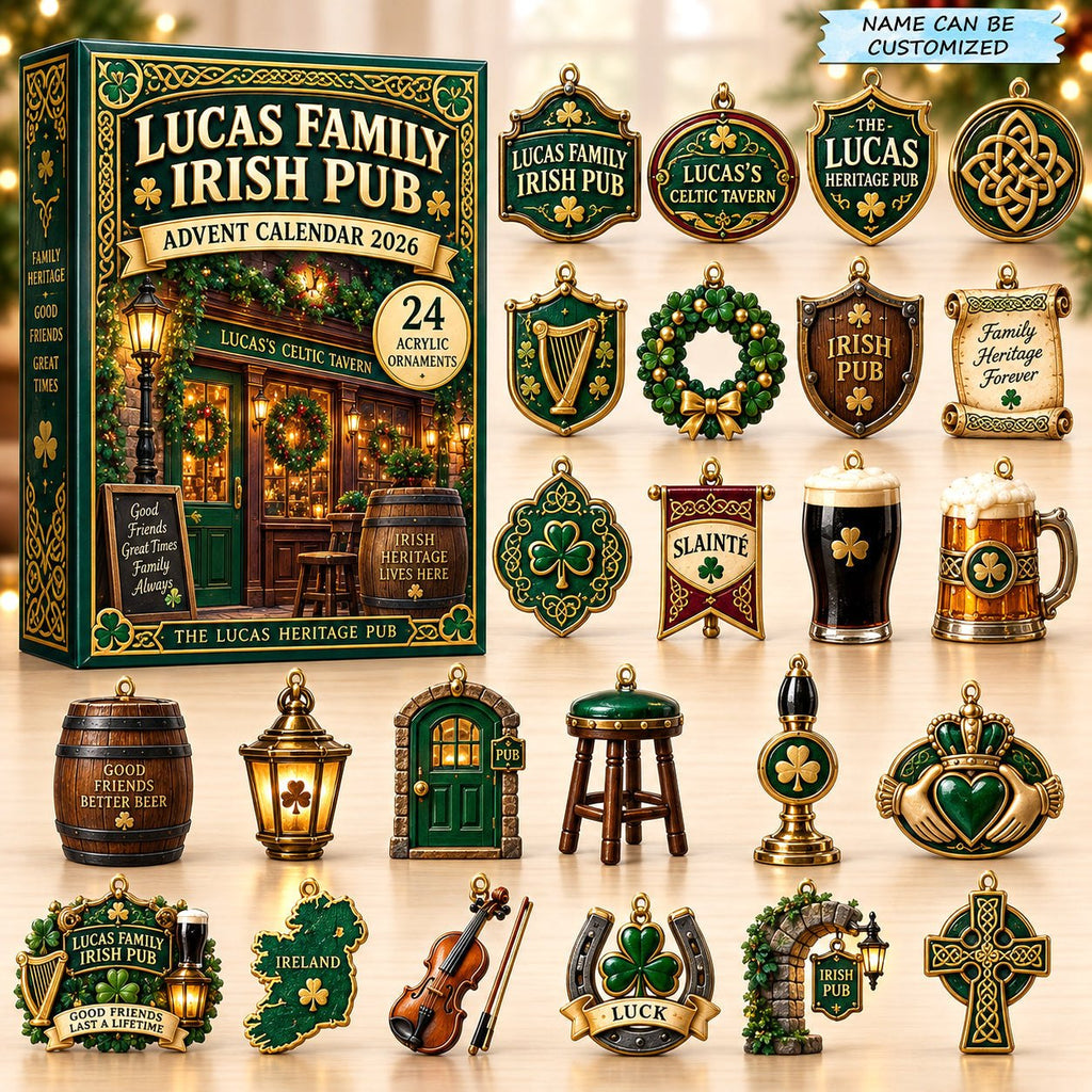 Irish Pub advent calendar