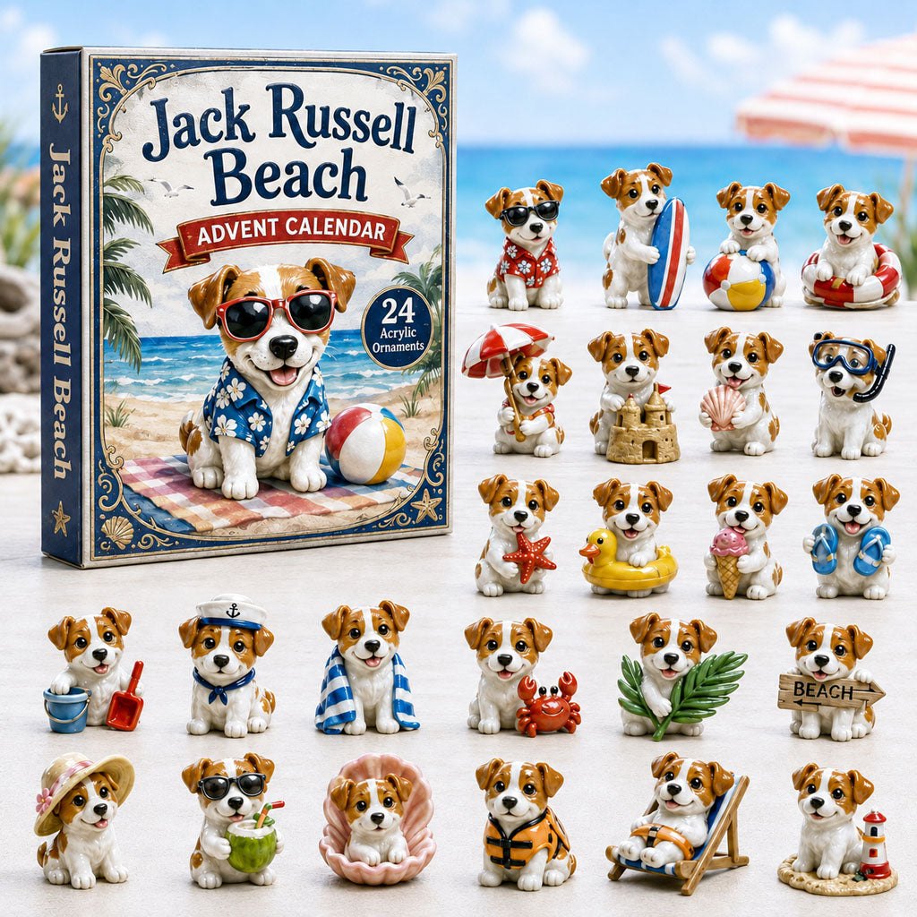 Jack Russell Beach advent calendar