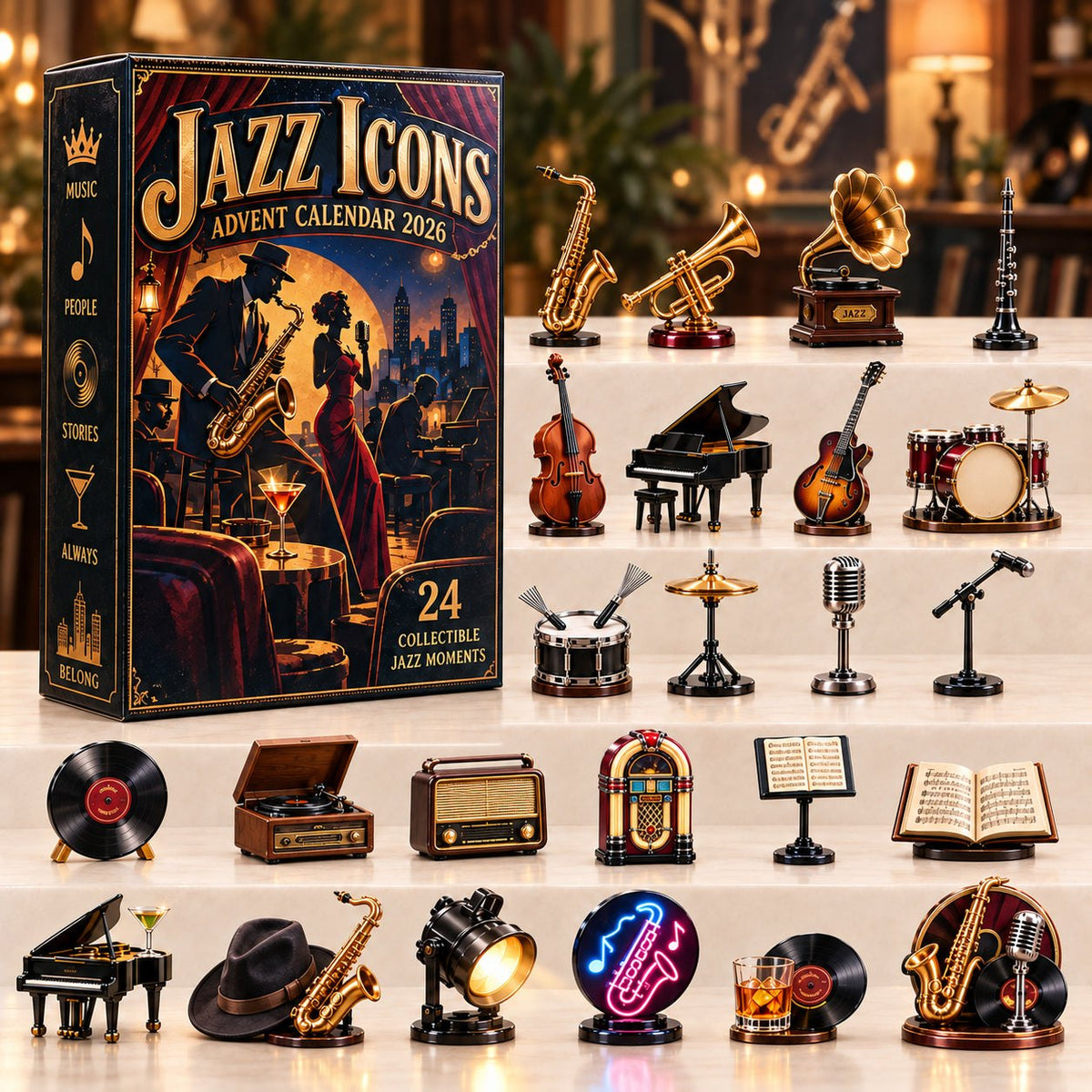 Jazz Icons advent calendar