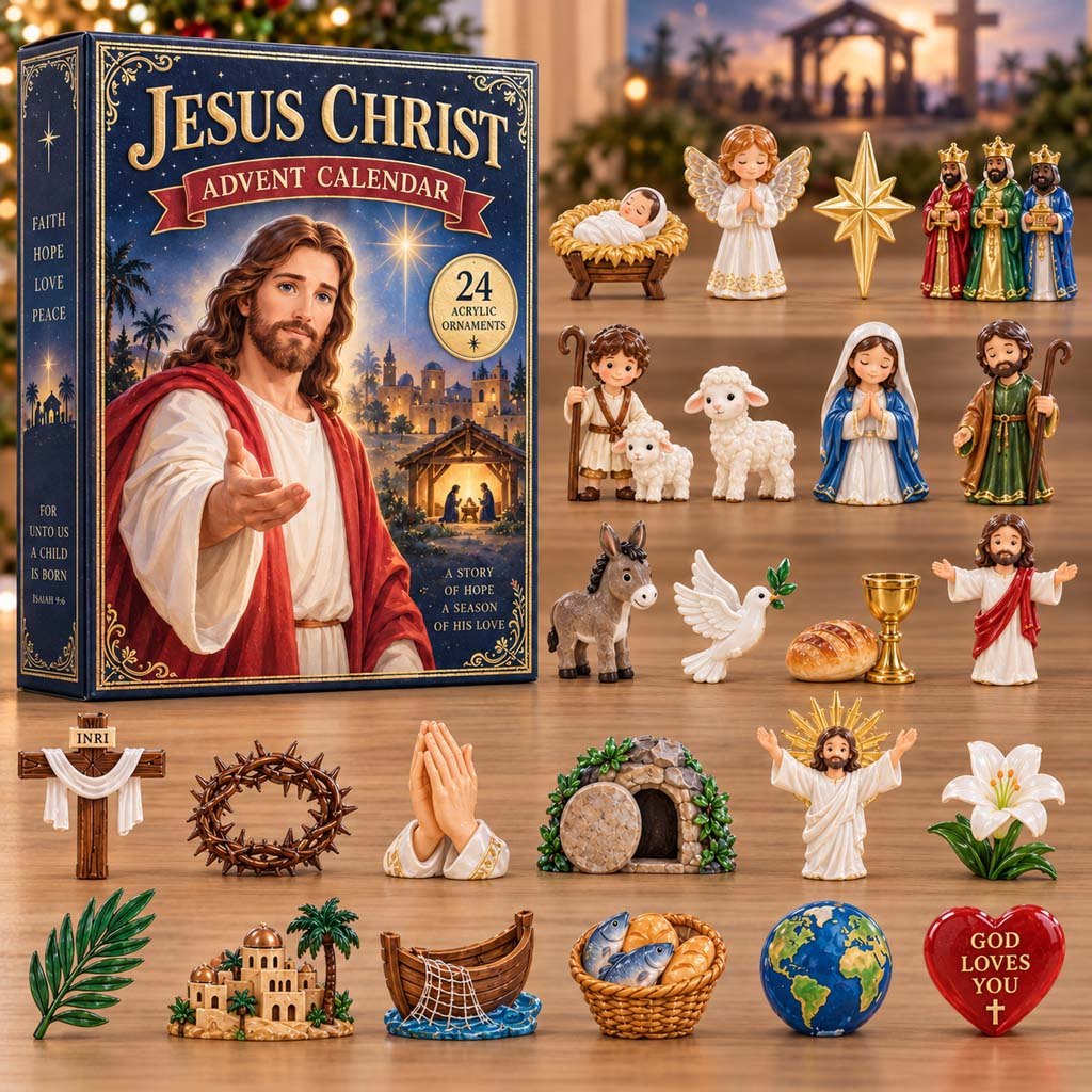 Jesus Christmas advent calendar
