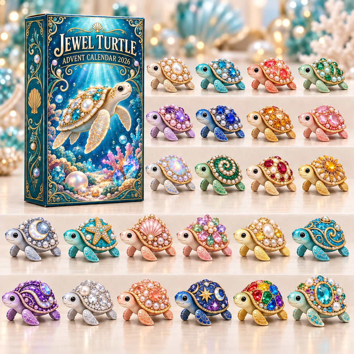 Jewel Turtle advent calendar