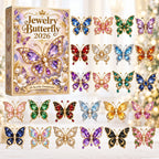 Jewelry Butterfly advent calendar