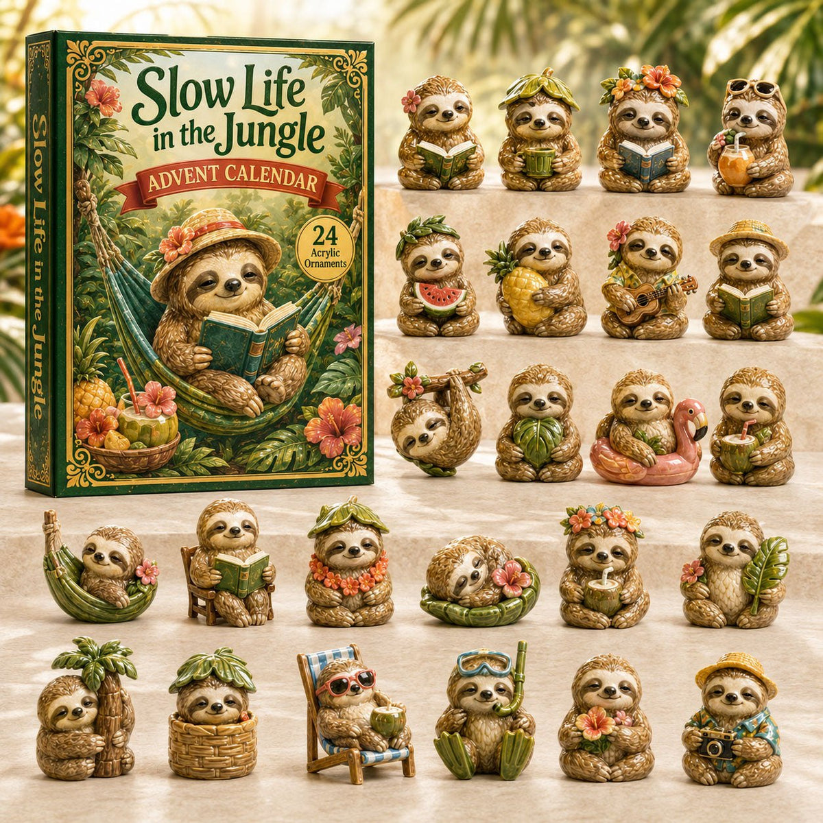 Jungle Slow Life advent calendar