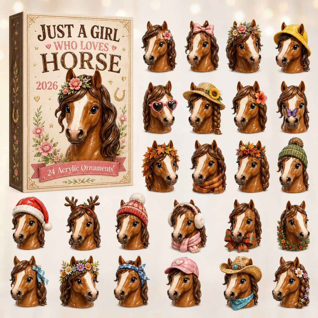 Just A Girl Who Loves Horse advent calendar