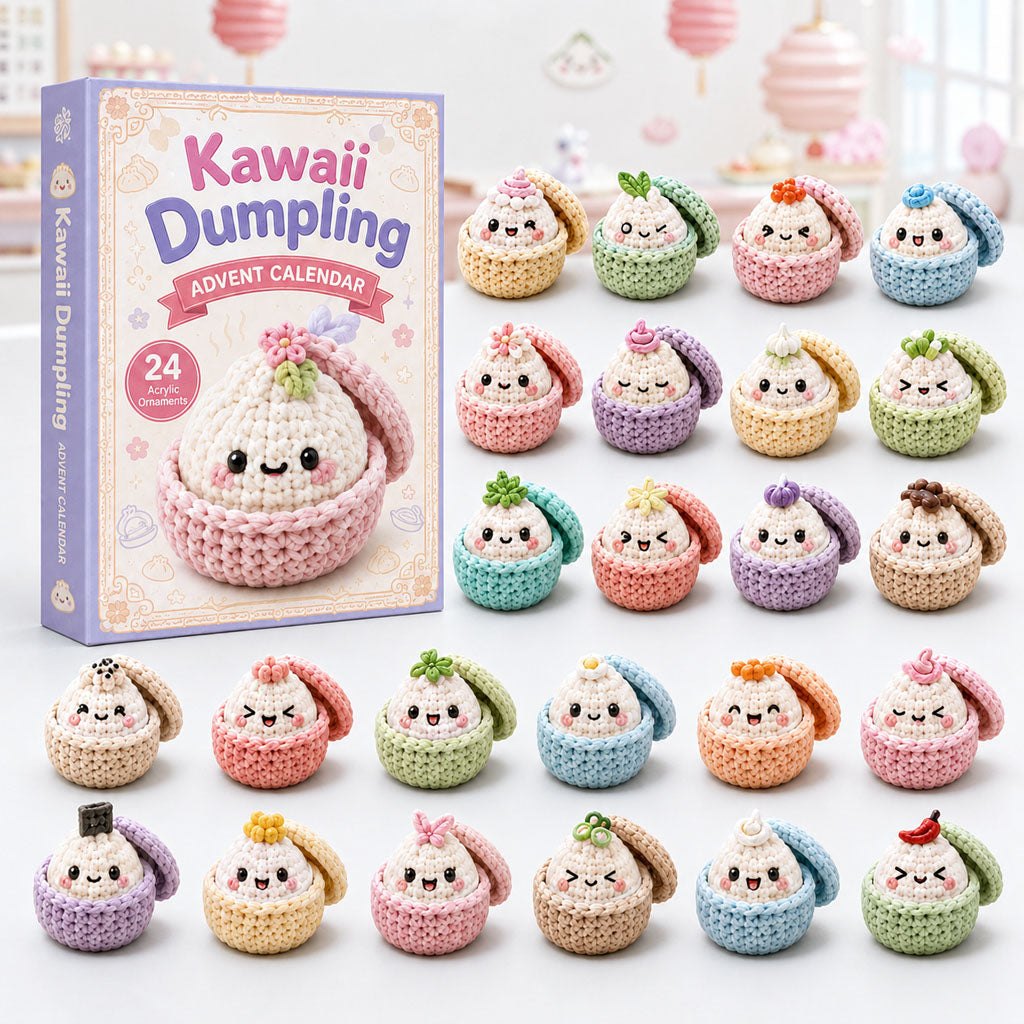 Kawaii Dumpling advent calendar
