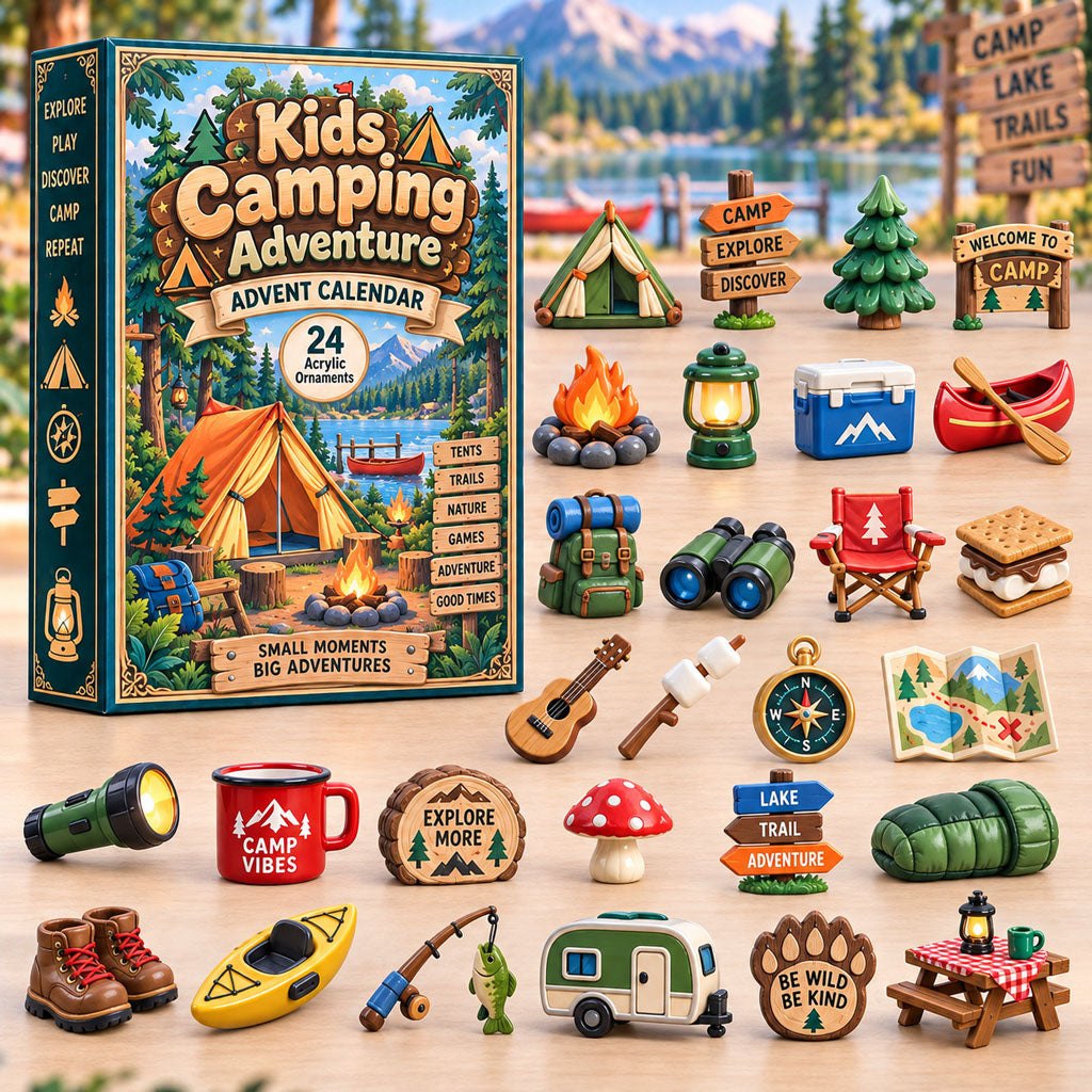 Kids Camping Adventure advent calendar